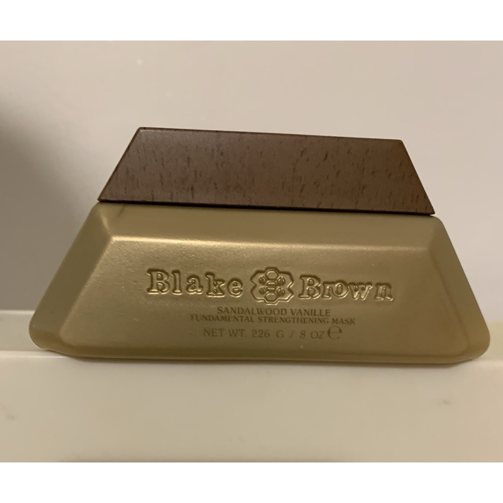 Blake Brown Sandalwood Vanille Fundamental Strengthening Mask Hair Treatment 8oz